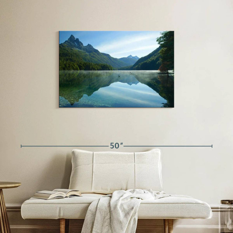 Alvord Mountain Lake Reflection, 24" H x 36" W