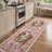 Gemini Oriental Machine Washable Red Indoor Area Rug with Non-Slip Backing-615691285-615872978