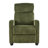 Modern and Soft Touch Corduroy Fabric Upholstered Manual Recliner-1585593968