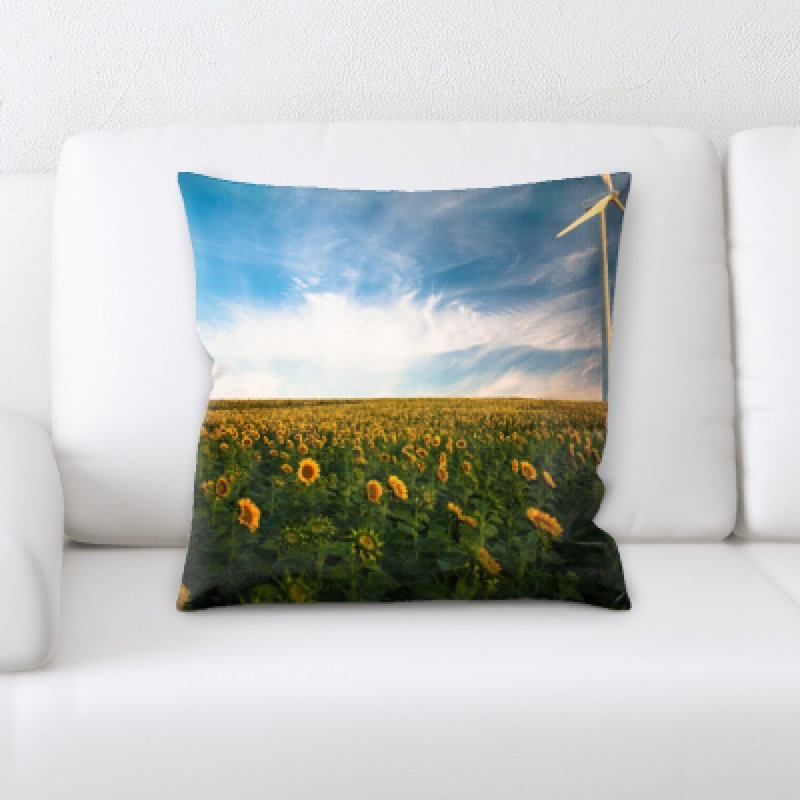 Microsuede Throw Pillow