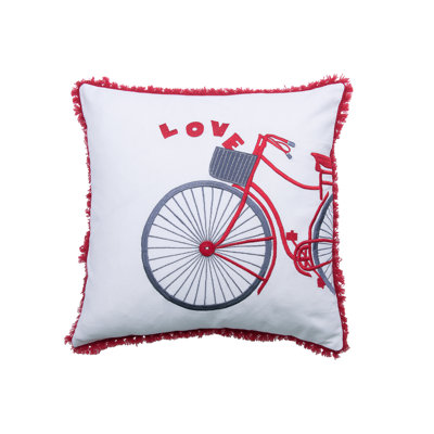 Coussin décoratif en coton 100% love