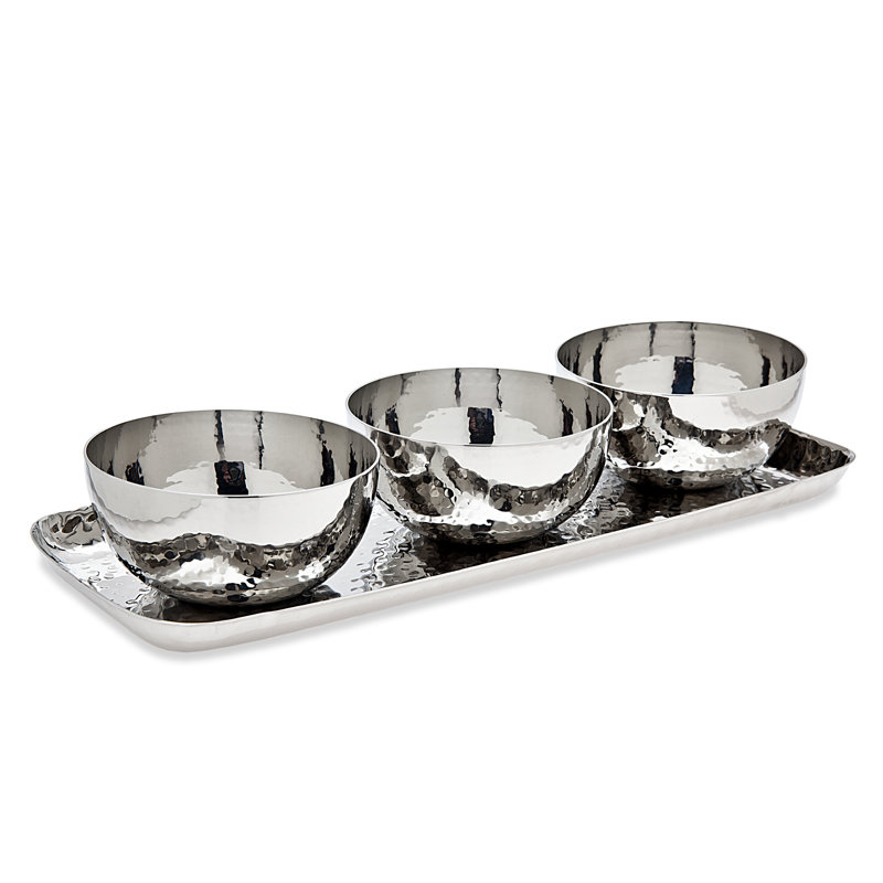 Dakota Fields Stevensville Stainless Steel Serving Bowl