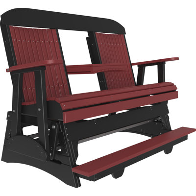 Banc d'extérieur coulissant en polywood