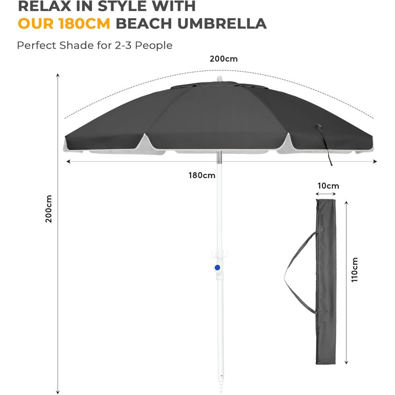 Beach Parasol, 1.8m