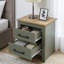 Limestone 2 Drawer Bedside Table-1719551847