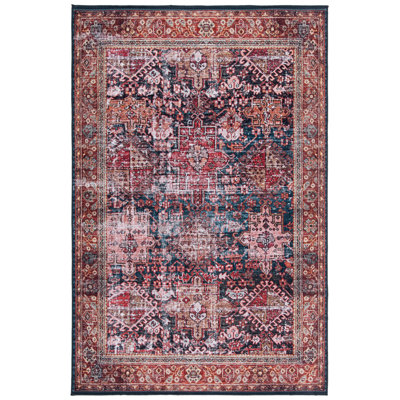 Pashen Performance Machine Washable Oriental Rug