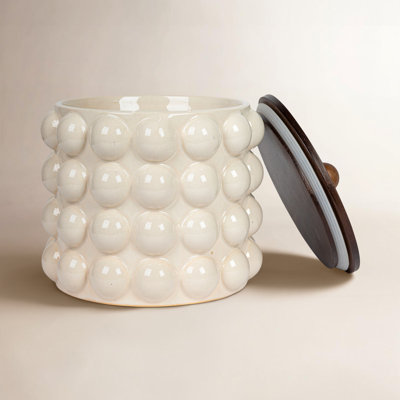 Stoneware Kitchen Canister