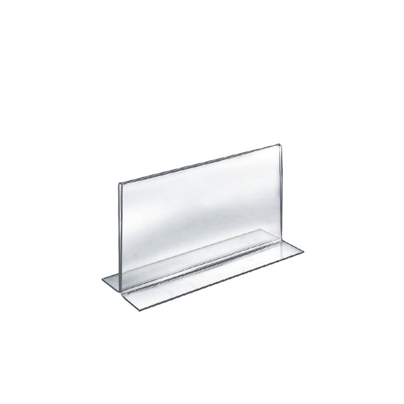 Clear Acrylic Double-Sided Tabletop Sign Holder, 8.5" x 5.5"