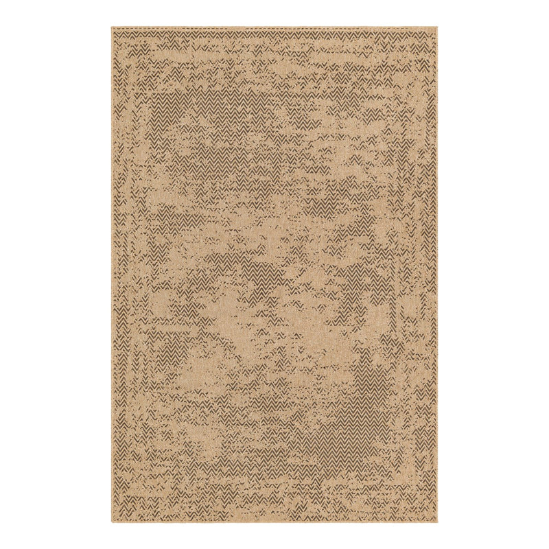 Geometric Indoor Rug, Rectangle 6'1" x 9'