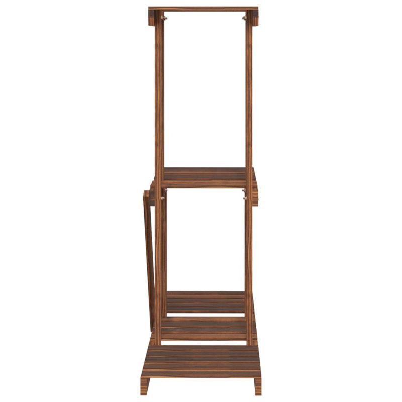 Audine Plant Stand, Carbonised Brown