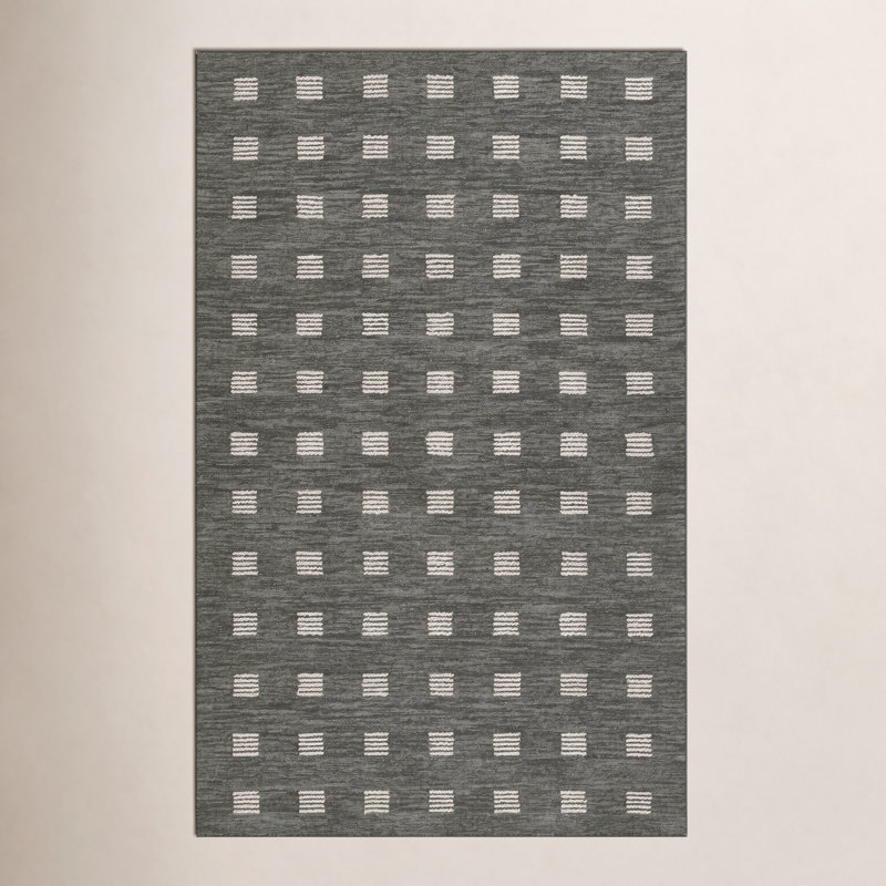 Tapis en laine Lanora, Rectangle 3 pi 6 po x 5 pi 6 po