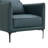 Rae Genuine Leather Upholstered Armchair-534370538