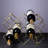Cherece Tabletop Wine Bottle Rack Gold