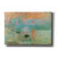 «Impression, Sunrise» par Claude Monet, art mural sur toile-1007939378