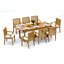 Sack Outdoor Teak Dining Set-1281848276
