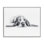 Art de giclée encadrée «Bloodhound Pup Naptime» par Lindsay Kivi Fine Art