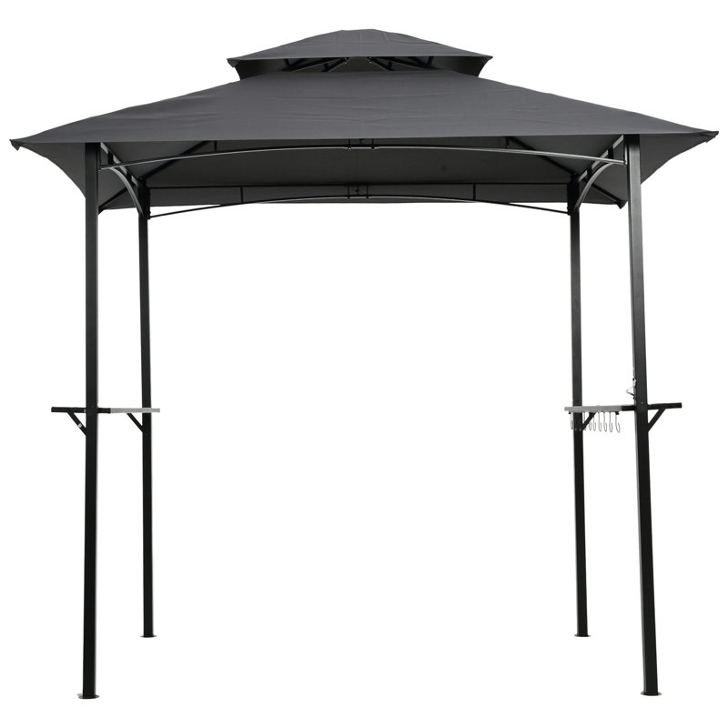 Remplacement du pavillon de jardin 8X5ft, Gris