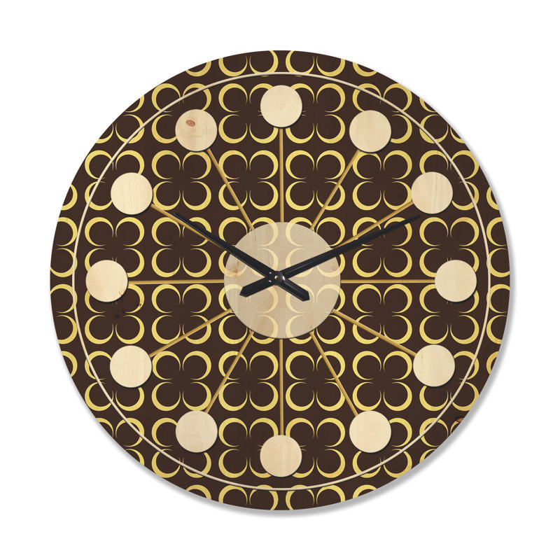 Solid Wood Wall Clock, Extra Large