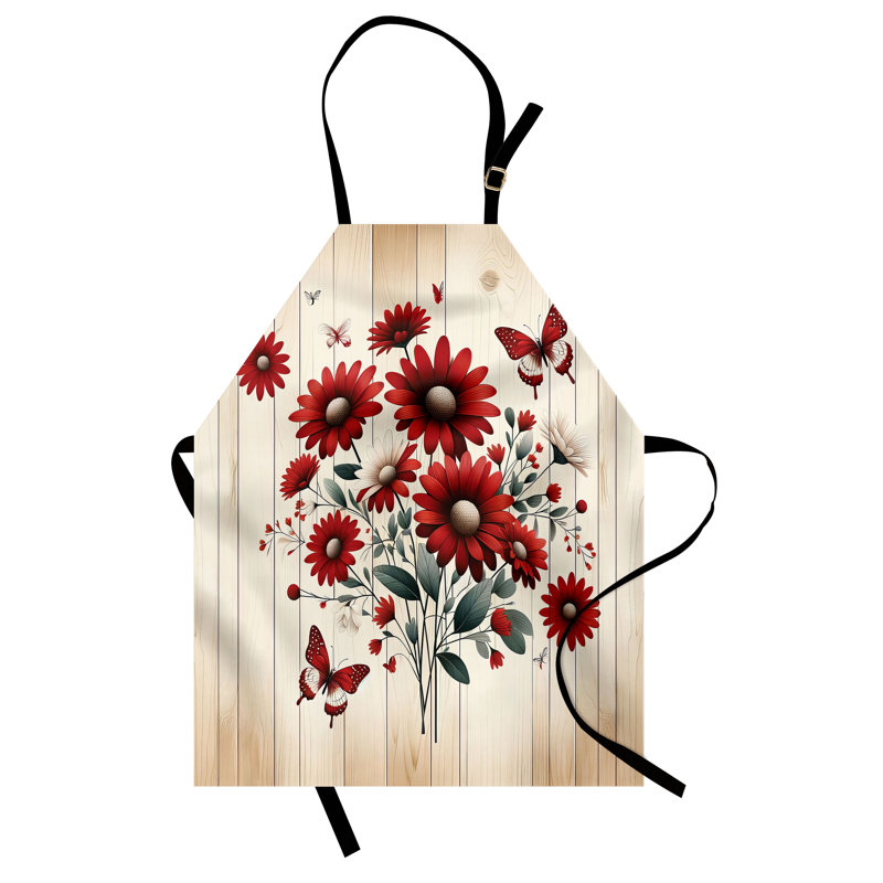 No Pattern Bib Apron