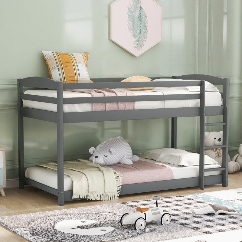Sharee 90 X 190cm Bunk Bed, Grey