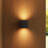 Qube Aluminium LED Flush Mounted Sconce-99282010-99452275