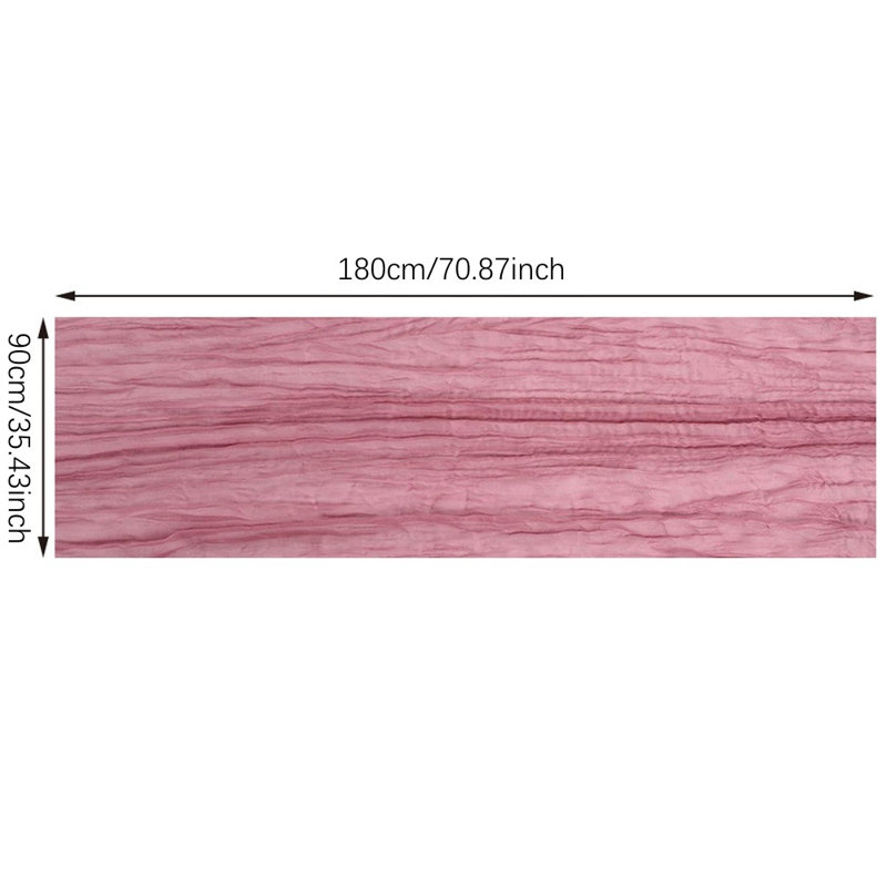 Chemin de table 6 pièces Duffy Rose Cheesecloth