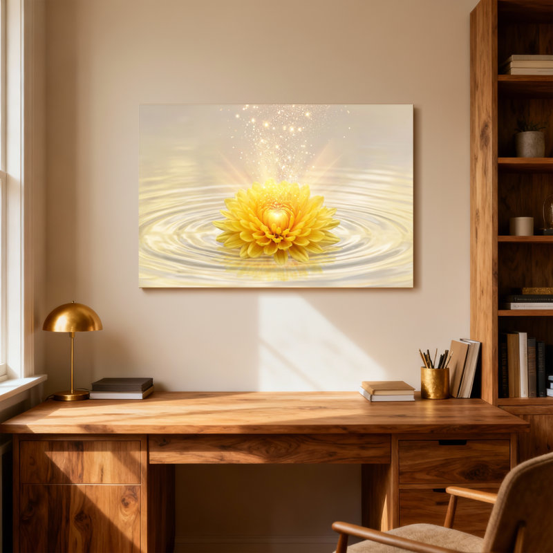 Plantes et fleurs fleur d'or, H 24 po x l 36 po