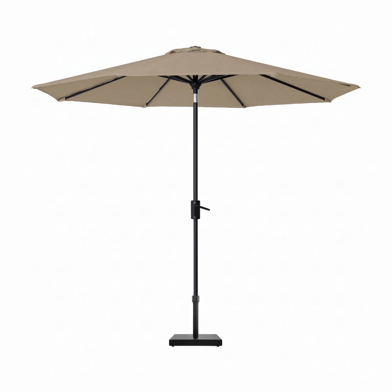  Parasol de patio 9 kaki Linea, Tanné