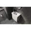 Meuble-lavabo de 50 cm avec lavabo intégré - Meuble-lavabo en céramique et rangement de style moderne
