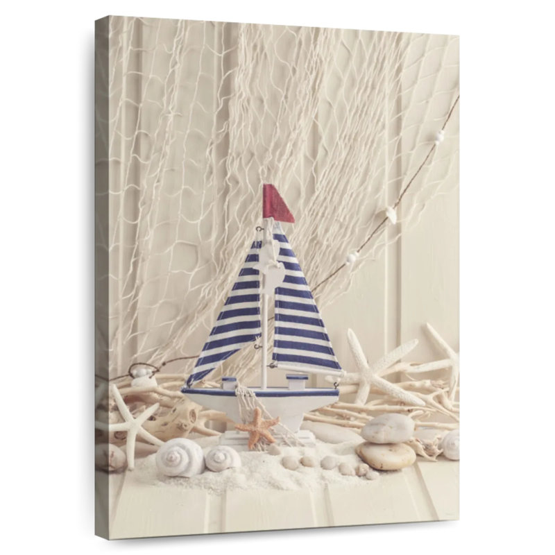 Aletra Decor And Sailboat, 45" H x 30" W