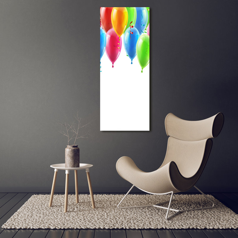 Colourful Balloons - Wrapped Canvas Print
