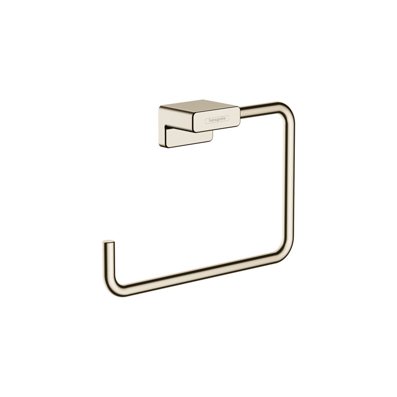 hansgrohe AddStoris Towel Ring, Polished Nickel