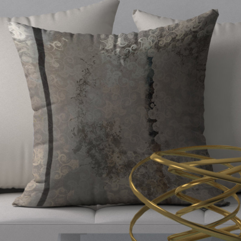 Housse de coussin carrée/insert, 24 po x 24 po