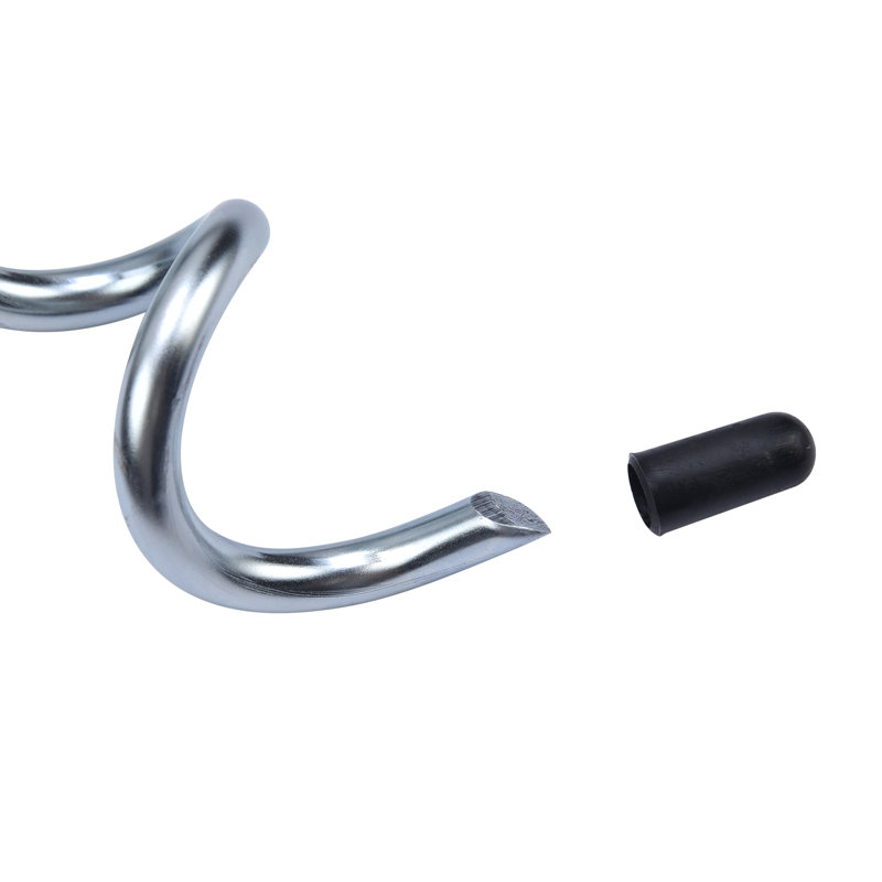 Yescom Universal Fit 1.57'' Metal Anchor Kit, Black/Silver