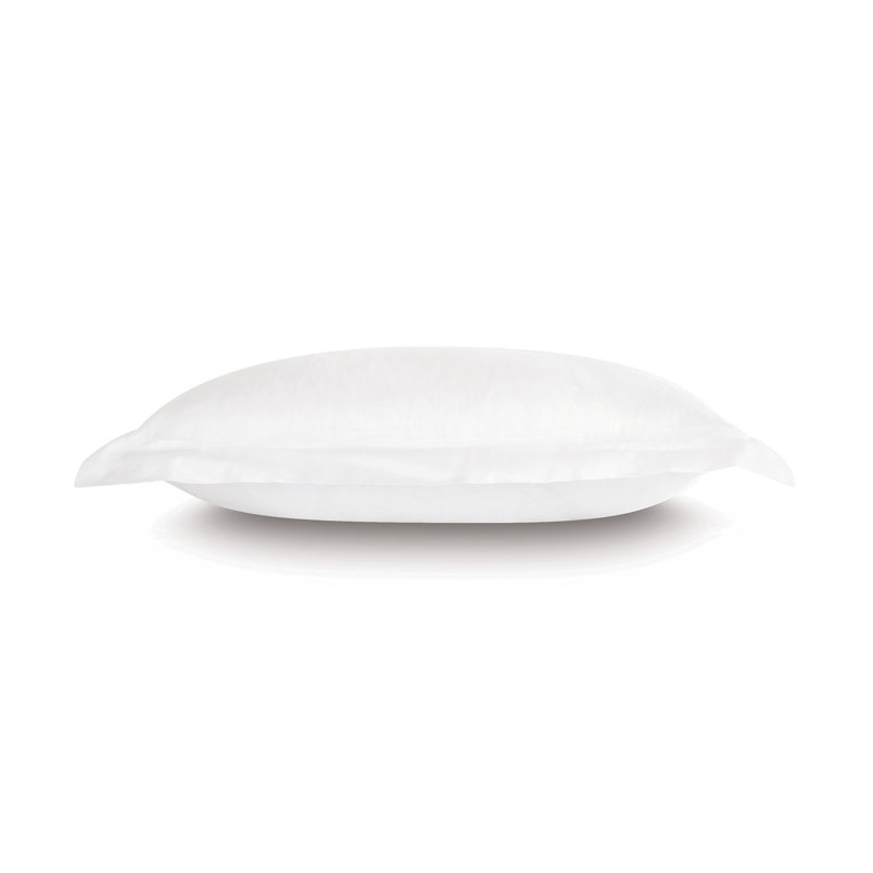 Fresco Sateen Envelope Sham, Queen, White