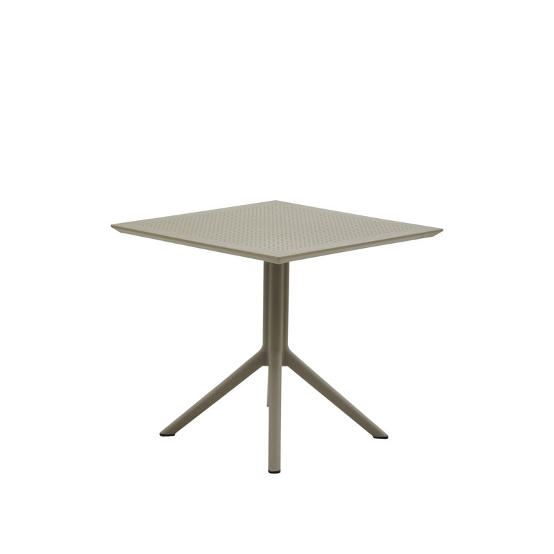 Merlyn 0cm H Slat Back Stacking Side Chair in Tortora, Tortora