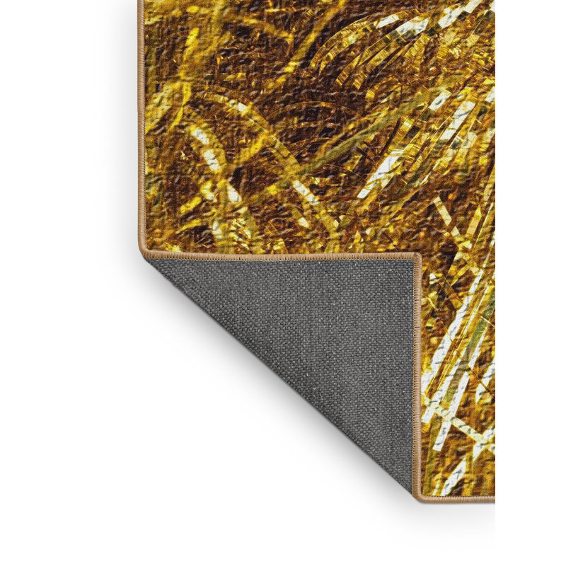 Abstract Indoor Rug, Rectangle 3' x 5'