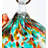 Leedell Glass Hanging Hummingbird Feeder