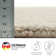 Hand Woven Hand Loomed Gray Area Rug