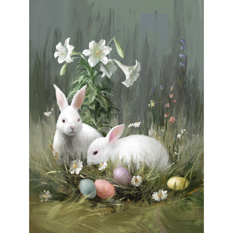 Saisons III sur toile par Danhui Nai, H 24 po x l 18 po x P 1,25 po