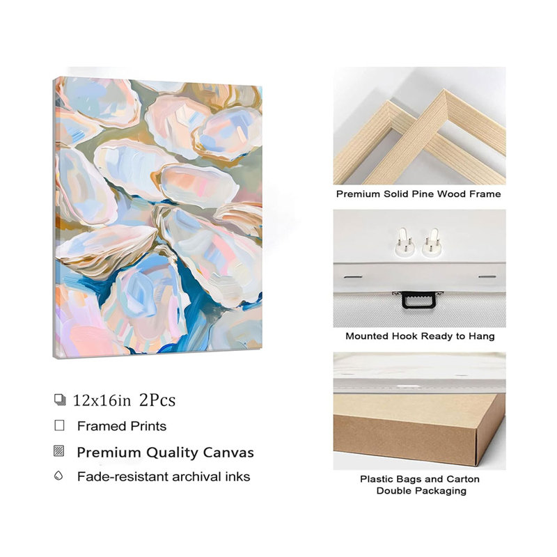 2 Piece Wrapped Canvas Print