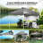 10X 10 Ft Party Tent Pop Up Canopy Tent With 2 Half Sidewalls With Wheeled Carry Bag-123163157