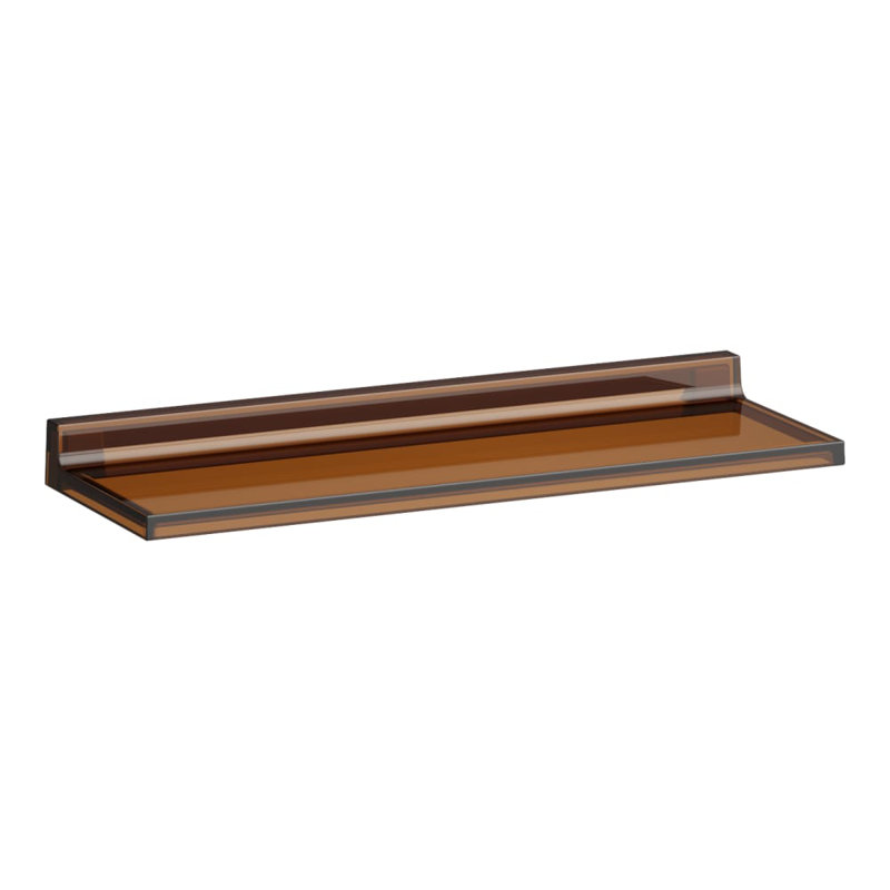 Kartell Floating Shelf, Amber