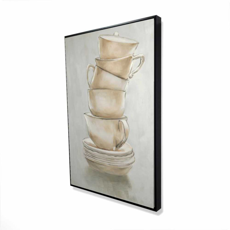 Coffee Mugs - Kitchen Canvas Art for Home Decor | Unique Design