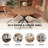 Adileny Round Metal Base Dining Table