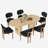 Oval Double Pedestal Kitchen Table Sets-285534582-291503815-291553871