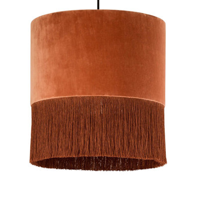 1 - Light Natural Drum Pendant