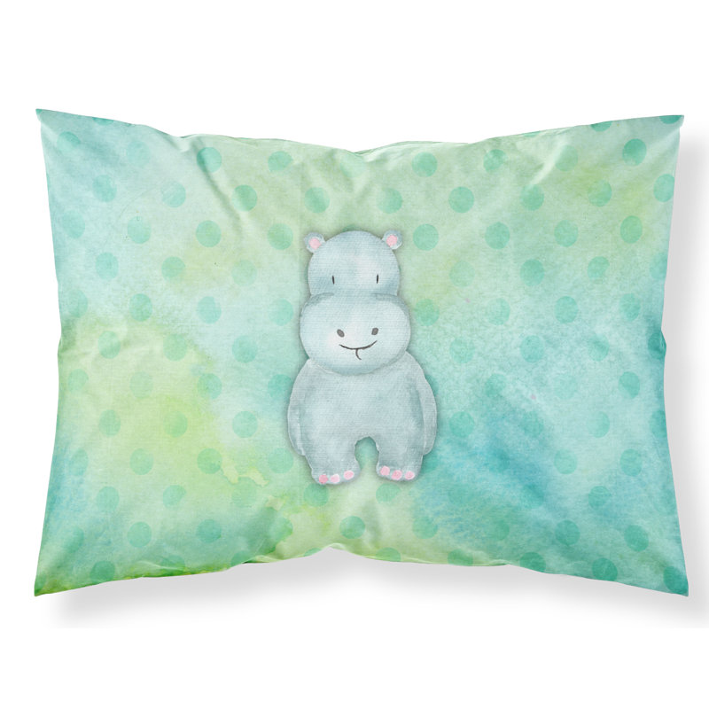 Hippopotamus Microfiber Polka Dots