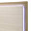 Ensemble de chambre avec grand lit 4 pièces Ellaline Natural