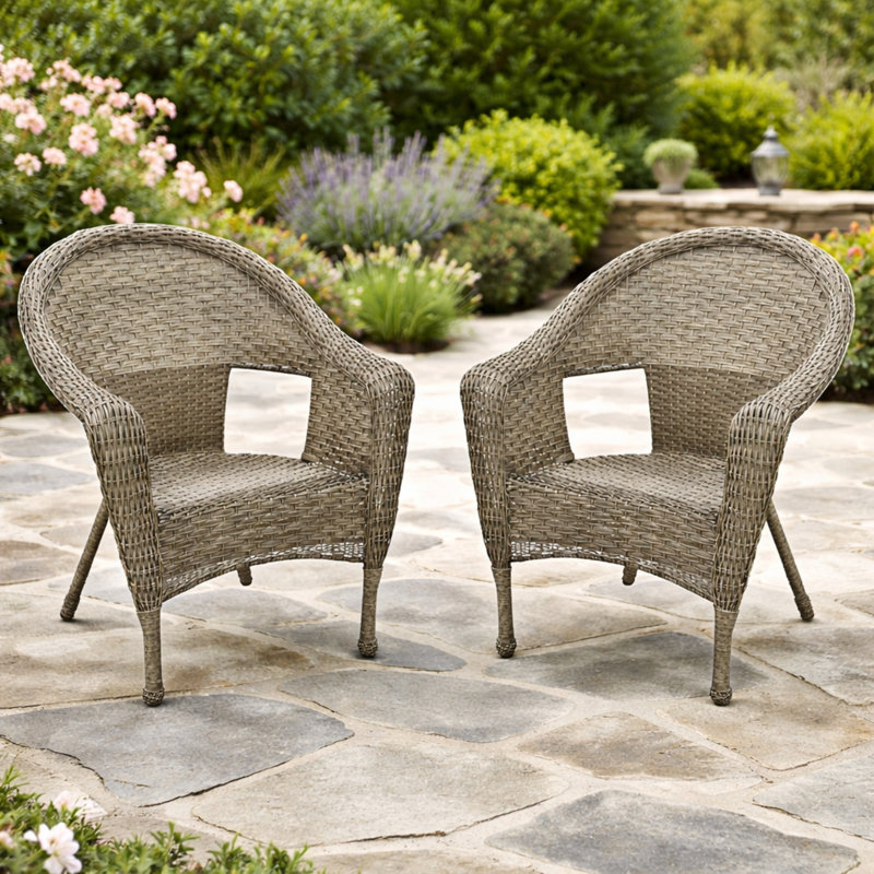 Chaise de patio Kentwood, Gris